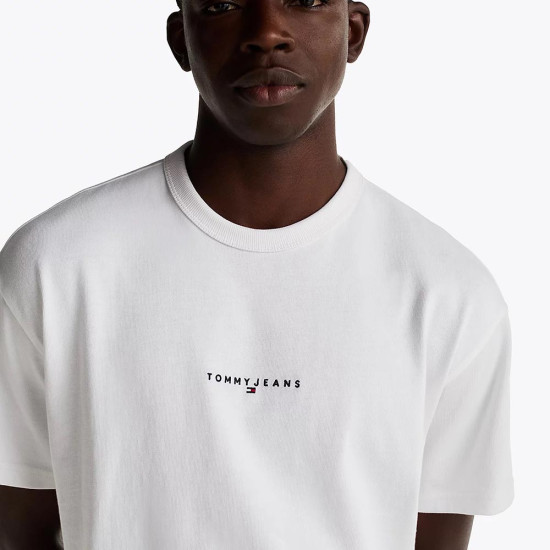 Tommy Hilfiger Ανδρική κοντομάνικη μπλούζα Logo Embroidery Relaxed T-Shirt